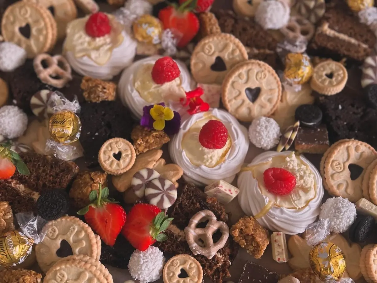 food - Dessert Grazing Board for a small wedding