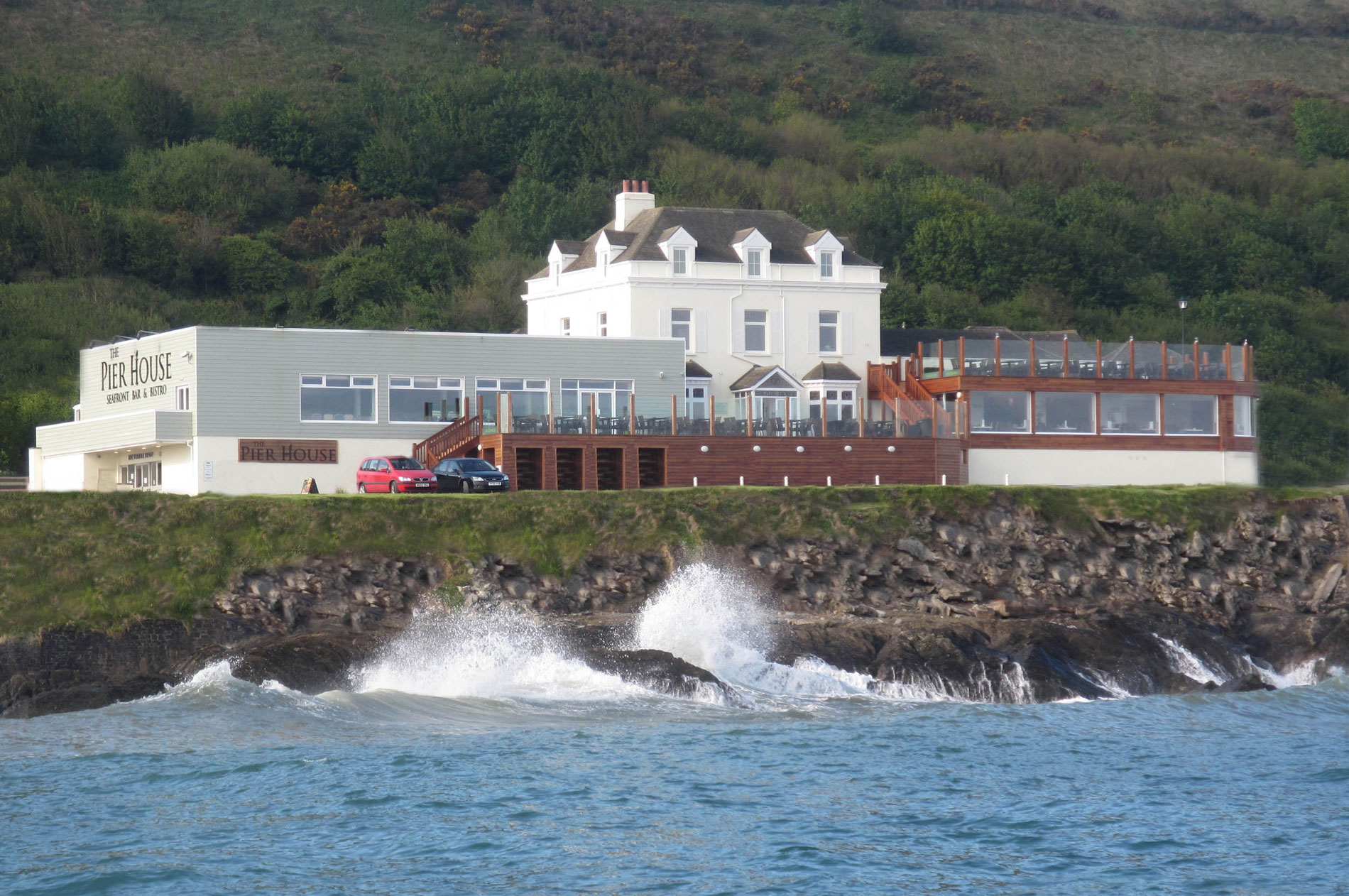 The Boat House View of Beach