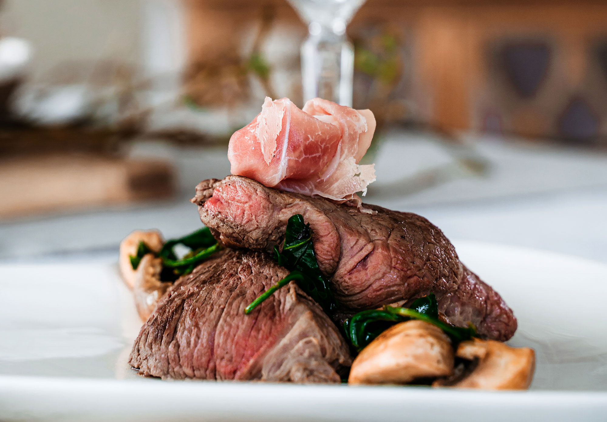 Justine Wood private dining at Tree Top Escape