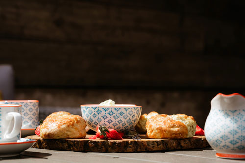 Justine Wood afternoon tea