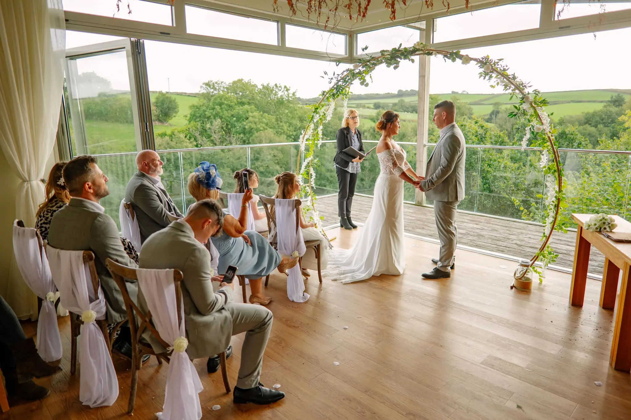 Photo of a Small Wedding party at Tree Top Escape