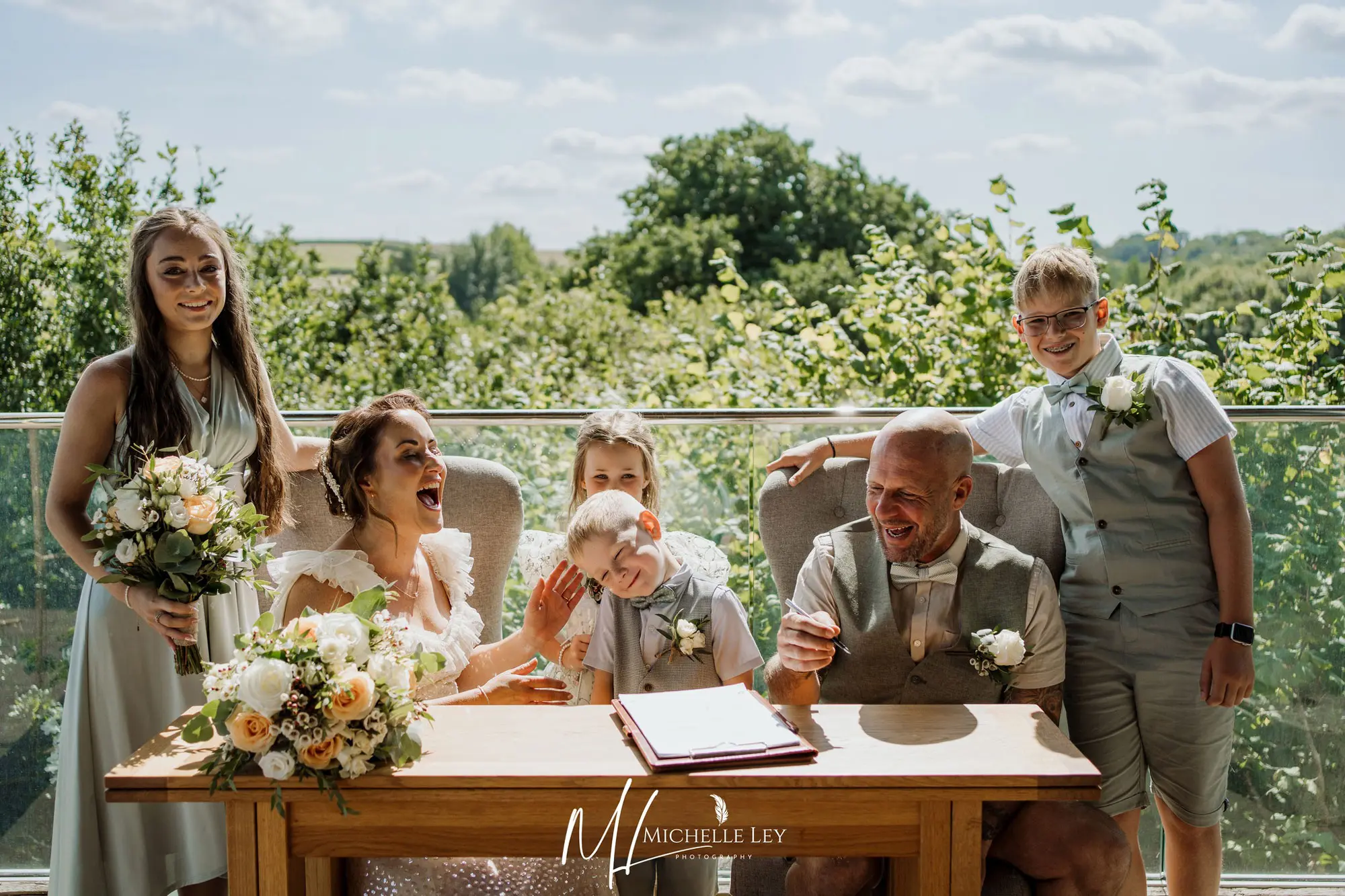 Meaningful micro wedding ceremony in Devon