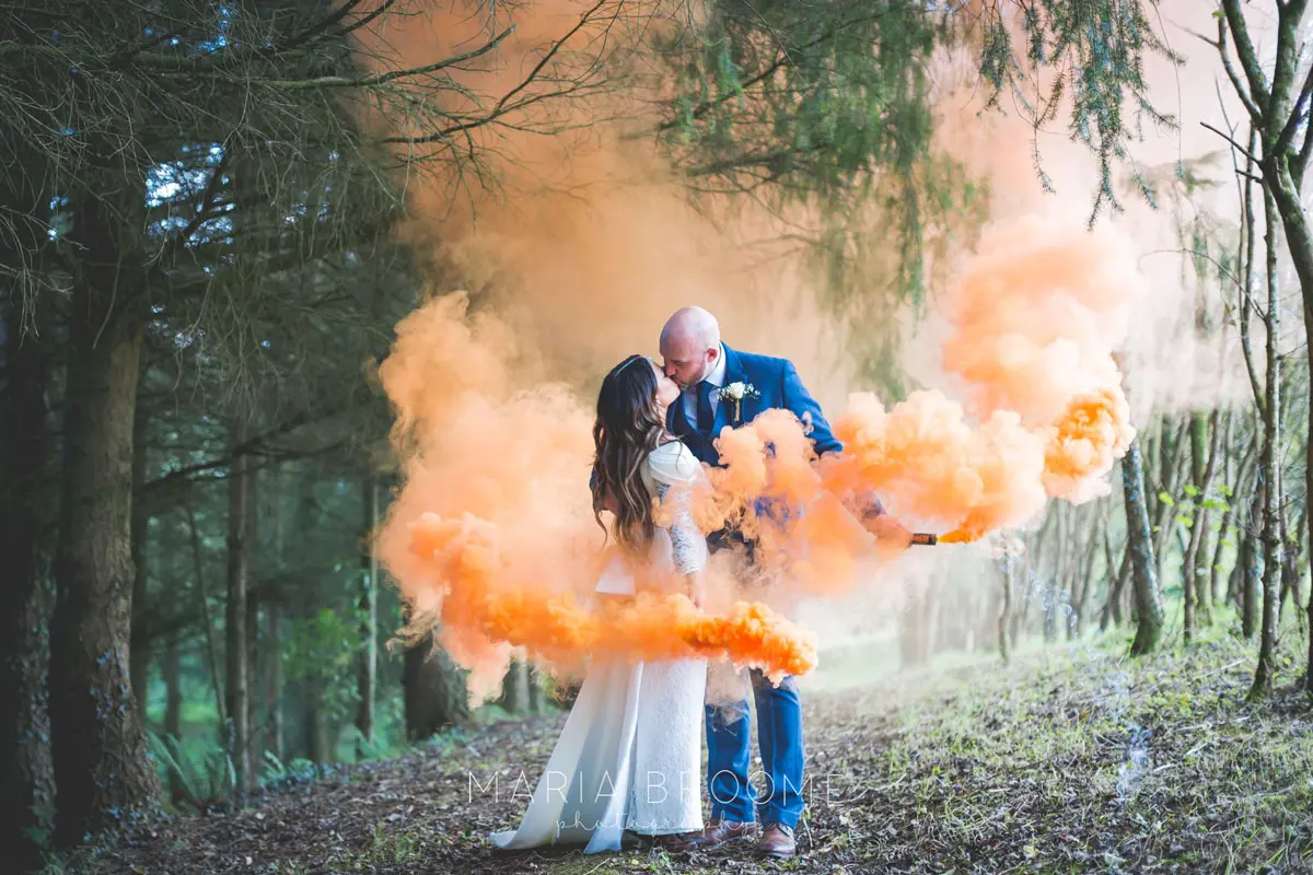 Smoke Bomb Wedding Experience